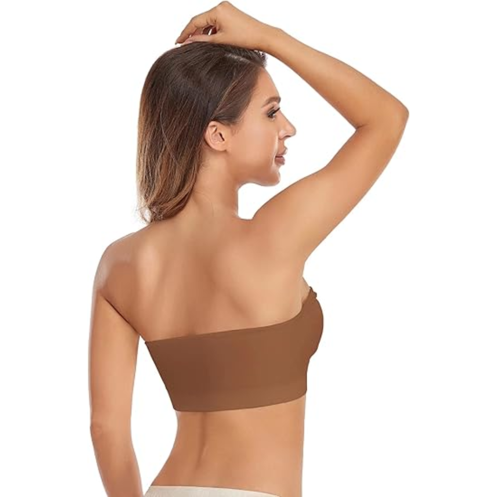 Non-Slip Strapless Bandeau Bra
