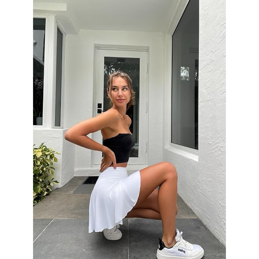 2-in-1 Flowy Mini Skirts (2-Pack)
