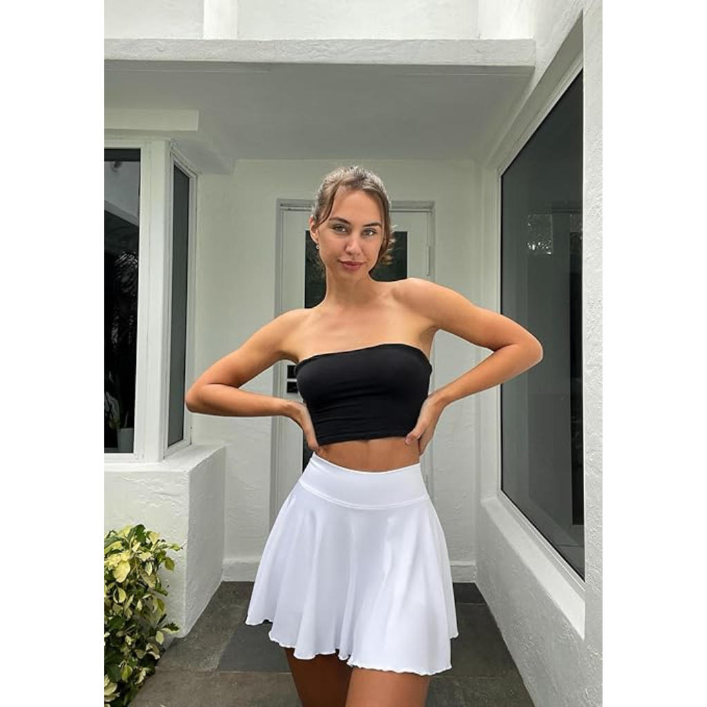 2-in-1 Flowy Mini Skirts (2-Pack)