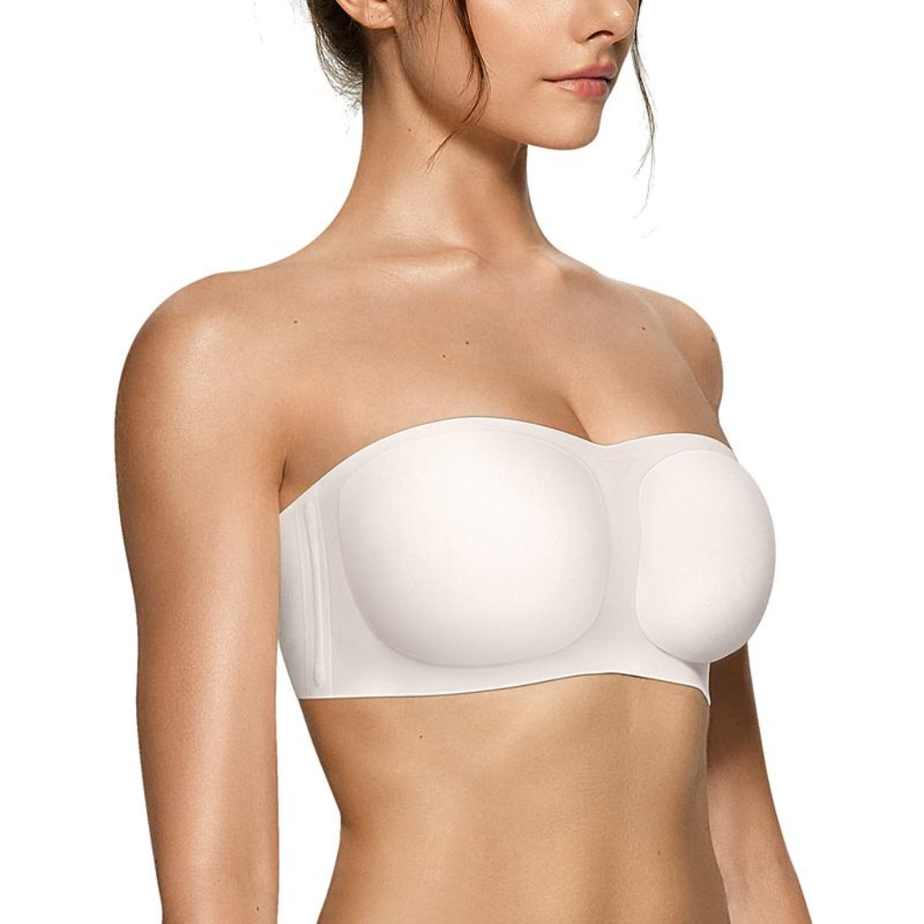Strapless Push‑Up Bandeau Bra