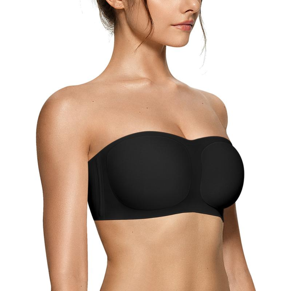 Strapless Push‑Up Bandeau Bra