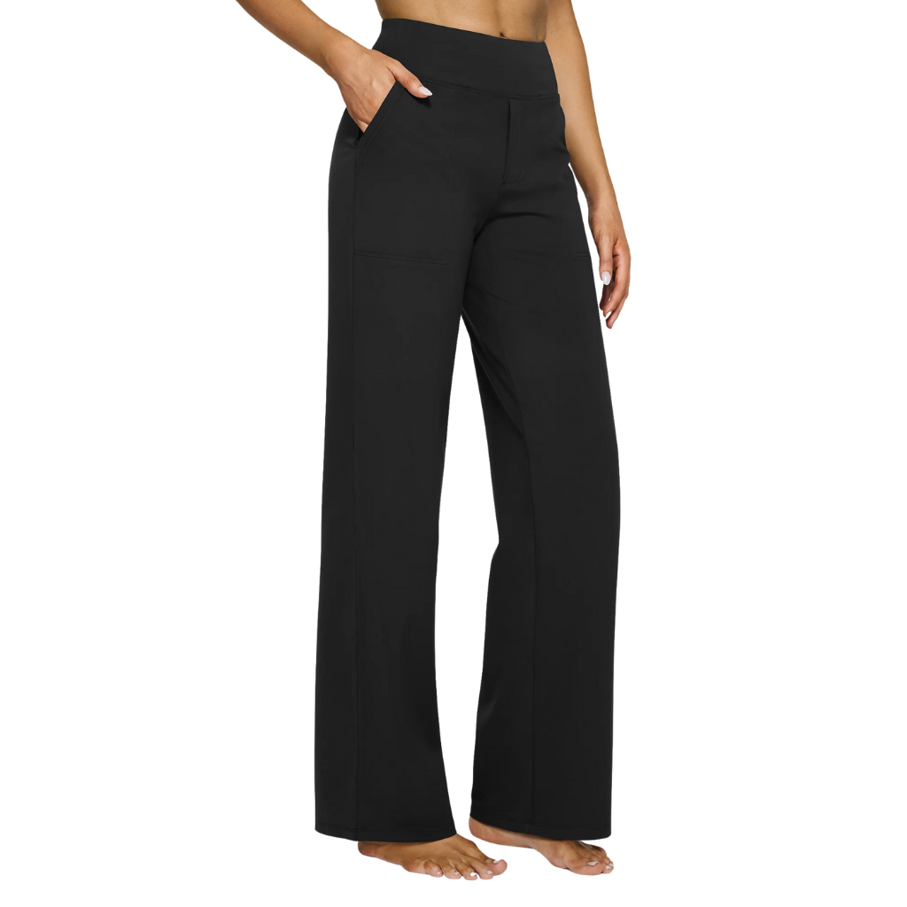 Comfy High-Waist Wide Leg Pants