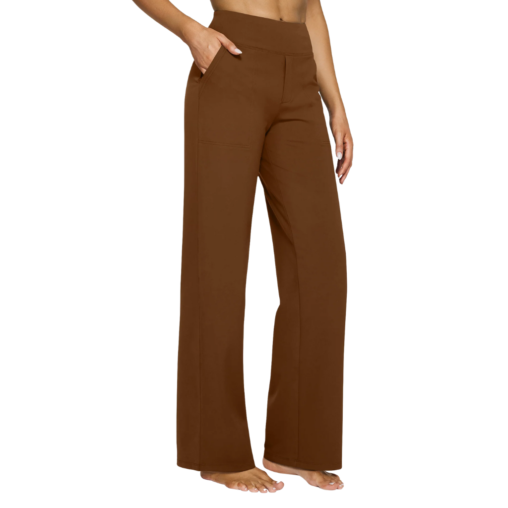 Comfy High-Waist Wide Leg Pants
