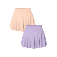 Lavender purple + Flesh pink