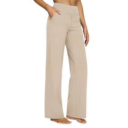 Comfy High-Waist Wide Leg Pants