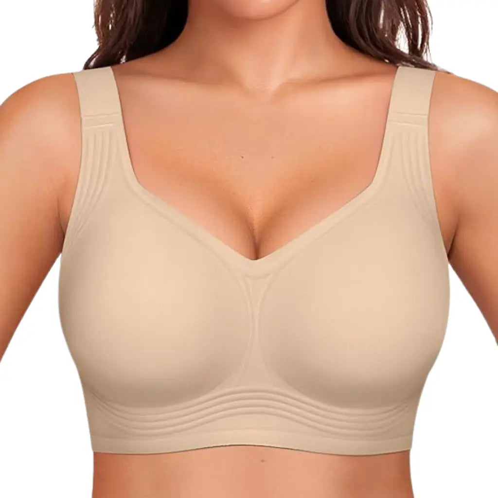 Full Coverage Wireless Push Up Jelly Bra