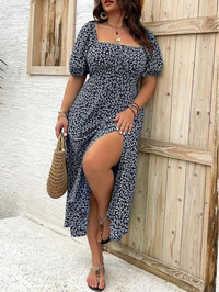 Navy Floral
